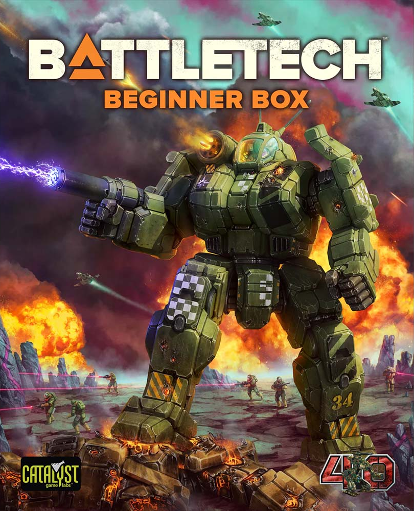Battletech Beginner Box 40th Anniversary 2024